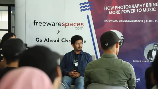 Freeware Spaces x Go Ahead Challenge 2018 Talkshow ‘How Photography Brings More Power to Music’