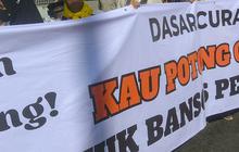 3.929 Aparat Gabungan Disebar Kawal Demo Terkait Kecurangan Pemilu di Depan Gedung DPR Hari Ini