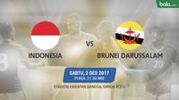 Laga persahabatan, Indonesia vs Brunei Darussalam. (Bola.com/Dody Iryawan)