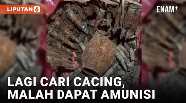 Geger! Penemuan Puluhan Amunisi dan Granat di Cengkareng