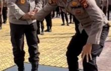 Bripda Polisi 'Cekik' Jenderal saat Latihan Bela Diri, Endingnya Dilumpuhkan Tak Berkutik