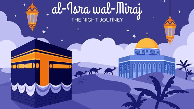 Ilustrasi Isra Mikraj