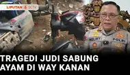 Perputaran uang di arena judi sabung ayam yang menewaskan tiga aparat polisi di Way Kanan, Lampung, terbilang besar. Hal ini terlihat dari puluhan kendaraan milik para pejudi beserta uang tunai yang dievakuasi dan disita polisi.