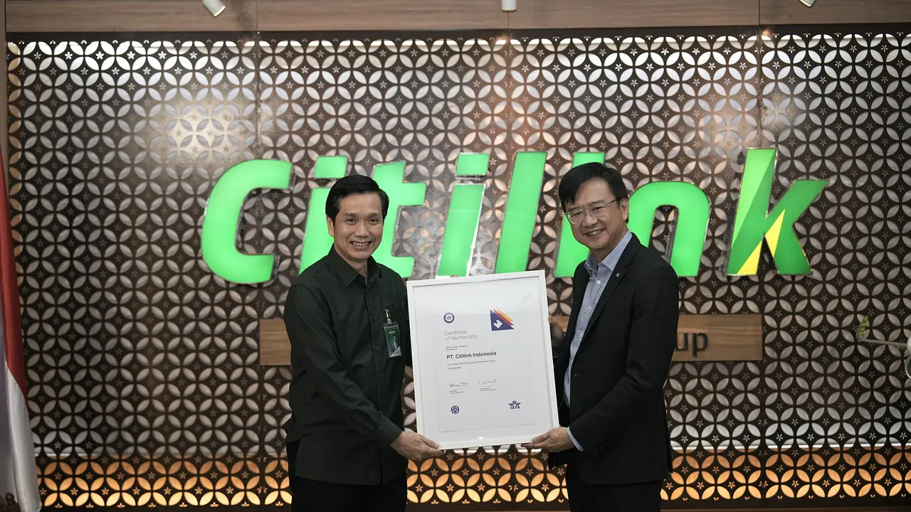 Maskapai Citilink kini telah resmi menjadi anggota International Air Transport Association (IATA). (Foto: Citilink)