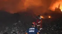 Kebakaran di TPA Bakung Lampung Belum Juga Padam, Meski Sudah Diguyur 1 Juta Liter Air