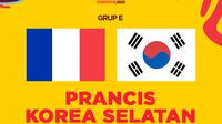 Piala Dunia U-17 - Prancis Vs Korea Selatan (Bola.com/Adreanus Titus)