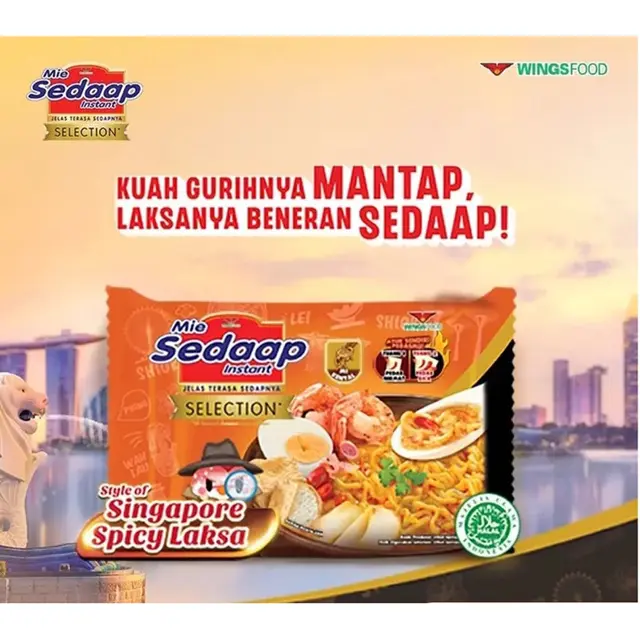 Mie Sedaap Singapore Spicy Laksa