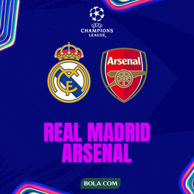 Liga Champions - Real Madrid Vs Arsenal