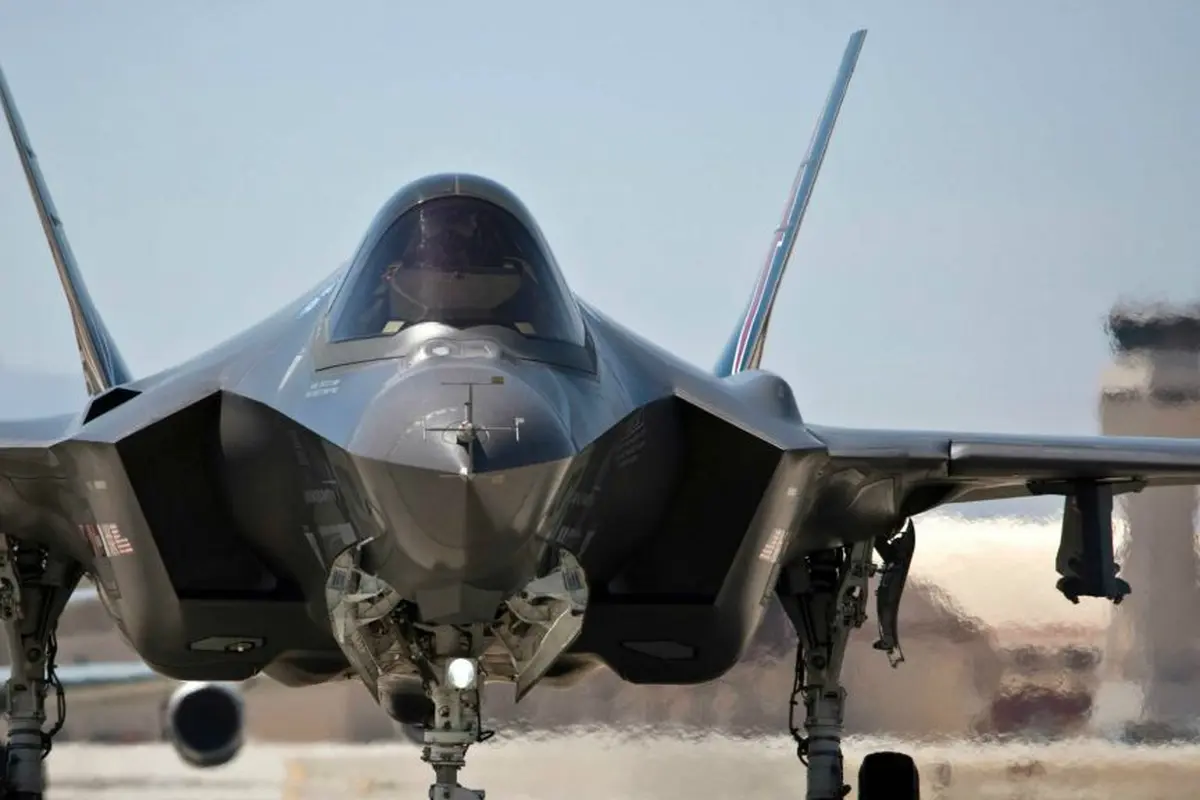 Jet tempur siluman F-35 Amerika Serikat.