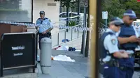Penembakan dekat markas polisi NSW, Australia. (AAP)
