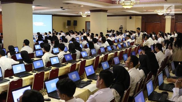 Mengintip Seleksi CPNS 2018 di Gedung Wali Kota Jaksel