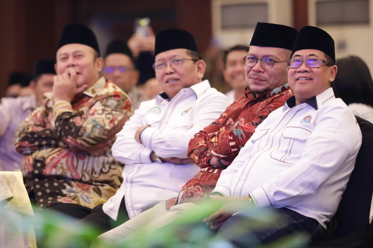 Jelang pembukaan Musyarawah Nasional (Munas) VIII Ikatan Keluarga Alumni Pergerakan Mahasiswa Islam Indonesia (IKA PMII).