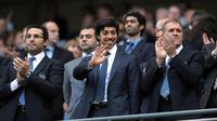 Pemilik Manchester City, Sheikh Mansour. (AFP/Andrew Yates)