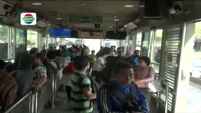 Aksi Mogok Selesai, Pelayanan di Halte Transjakarta Kembali Normal