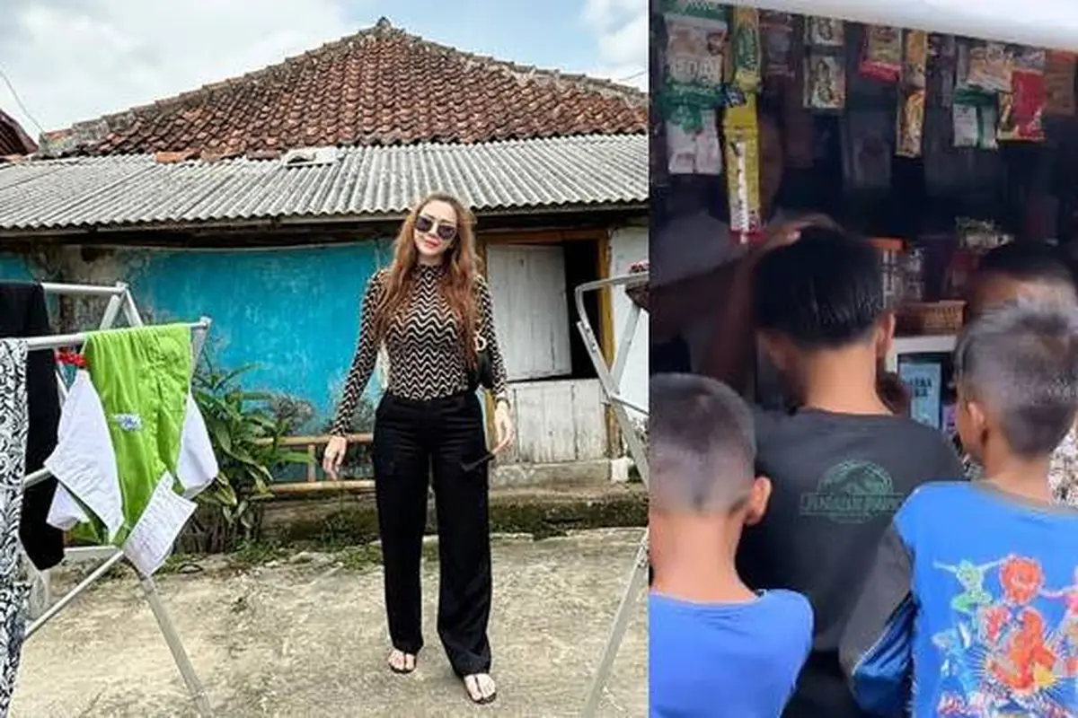 Dikira Nyaleg, Ini 7 Momen Aura Kasih Blusukan di Kampung Padat Penduduk