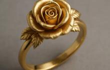 Cocok Digunakan Idul Adha, ini 7 Model Cincin Emas Bunga Mawar Terbaru 2025 yang Keren dan Elegan