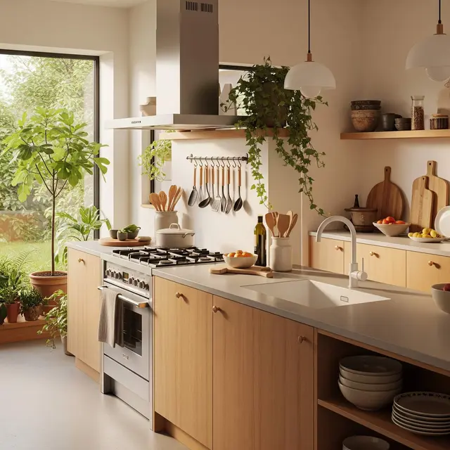Dapur Kecil Sederhana Tapi Fotogenik untuk Konten Masak