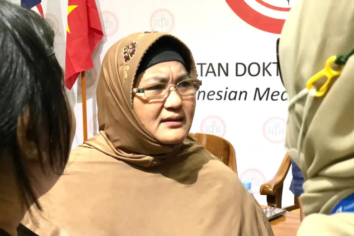 Ketua Satgas COVID-19 PB Ikatan Dokter Indonesia (IDI) Erlina Burhan