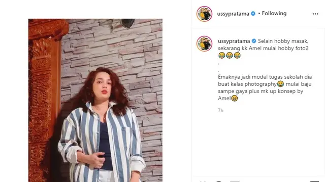 Ussy Sulistiawaty (Foto: Instagram/@ussypratama)