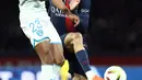 Meski demikian, PSG masih kokoh di puncak klasemen Ligue 1 dengan 69 poin dari 31 pertandingan. (FRANCK FIFE / AFP)