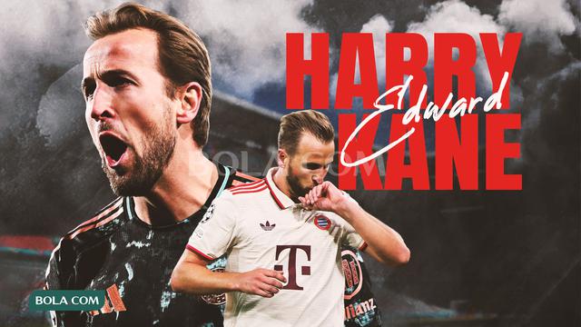 Bayern Munchen - Ilustrasi Harry Kane