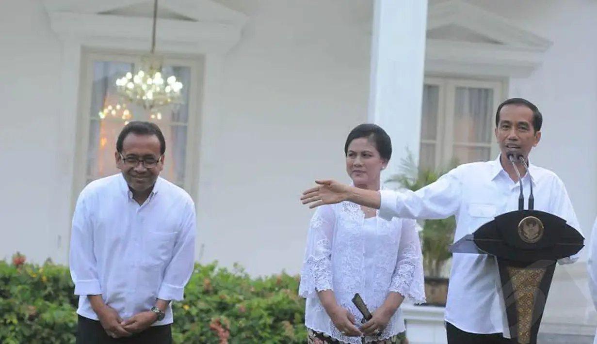 Selain terbebas dari Rapor Merah KPK, para menteri yang dipilih dinilai memiliki kemampuan di bidangnya, mempunyai manajerial yang baik, dan operasional yang baik (Liputan6.com/Herman Zakharia) 