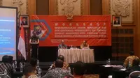 Workshop Operasionalisasi Sistem Peringatan Dini Dalam Rangka Penanganan Konflik Sosial digelar di Aryaduta Hotel dengan mengundang pejabat Kesbangpol Provinsi se Indonesia.