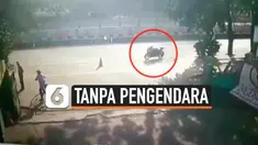 MISTERI MOTOR MELAJU TANPA PENGENDARA DI JALANAN