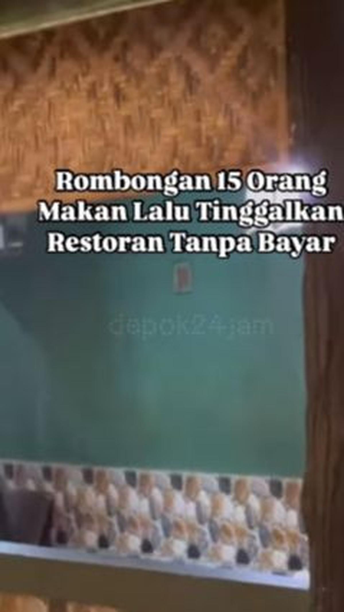 "Udah kosong, ga ada orangnya," terangnya.