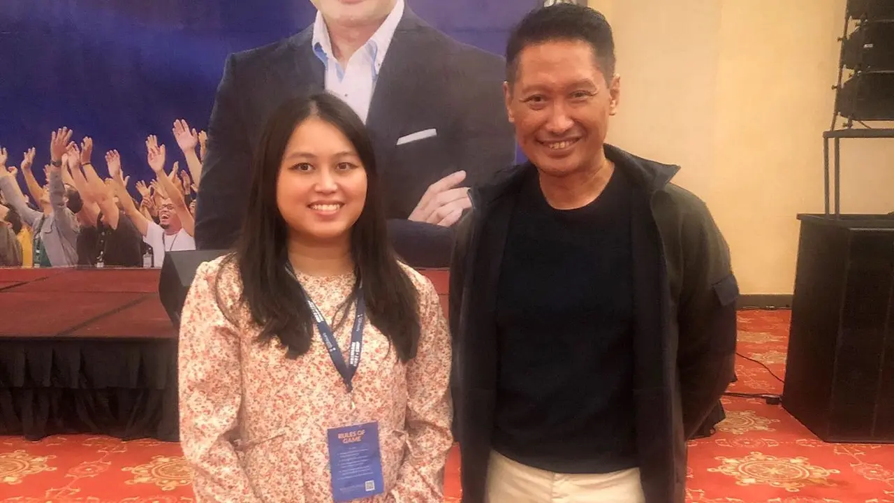 Paula Meliana bersama Mardigu Wowiek