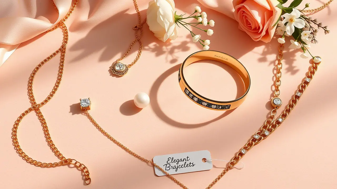 Model Gelang Emas Simple Elegan