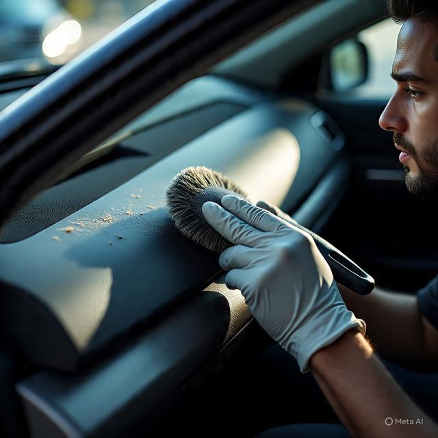 Remove Loose Dirt and Dust