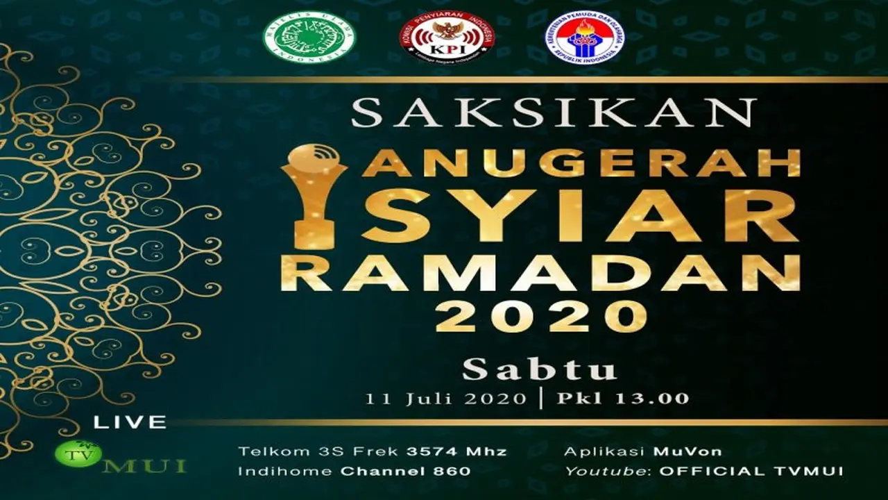 Anugerah Syiar Ramadan 2020