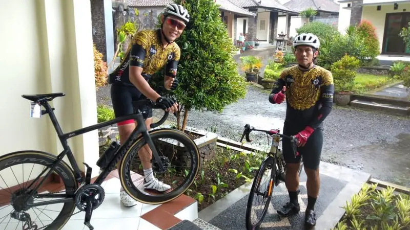 Bangkitkan Pariwisata Daerah, Kapolres Tabanan Kawal Jelajah Bali Bike
