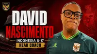 David Nascimento, pelatih Timnas Indonesia U-17. (Bola.com)