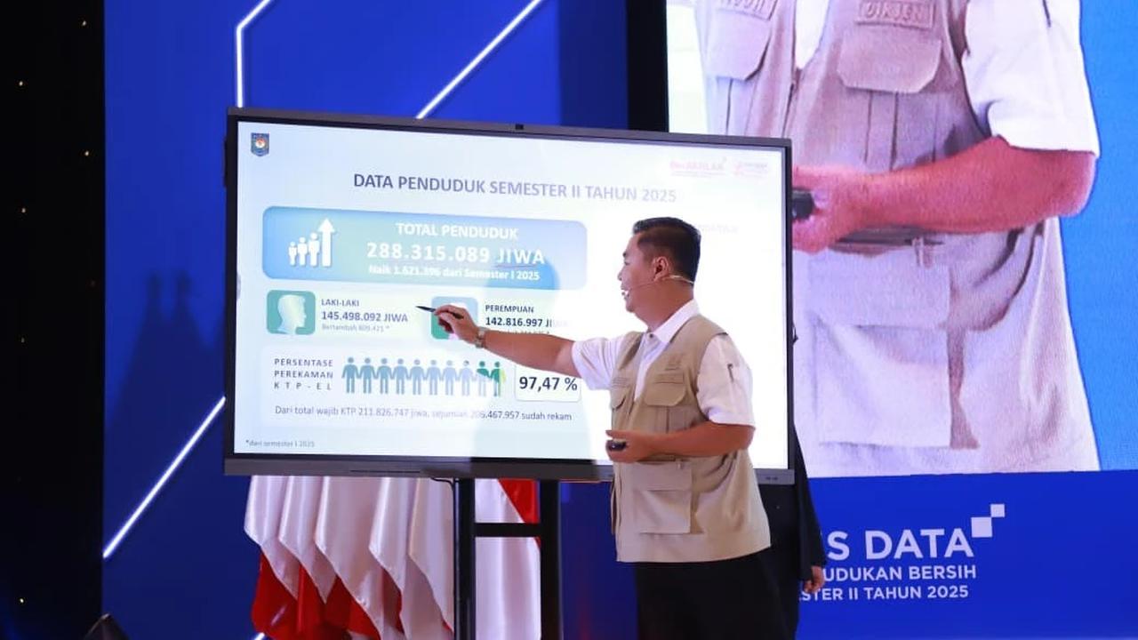 Direktur Jenderal (Dirjen) Kependudukan dan Pencatatan Sipil (Dukcapil) Kementerian Dalam Negeri (Kemendagri) Teguh Setyabudi