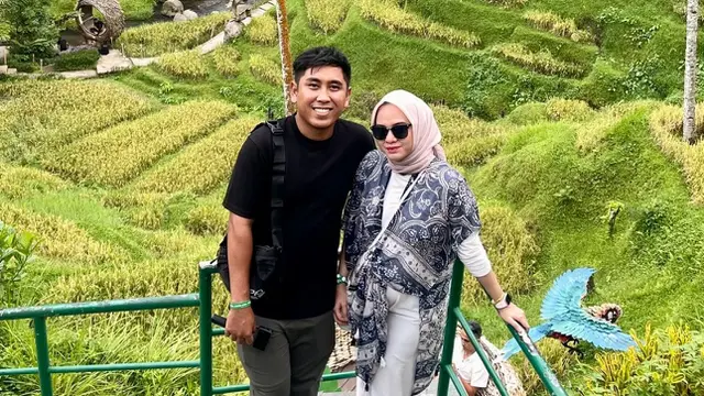 Andre Suhen dan istri. (Foto: Dok. Koleksi Pribadi Andre Suhen)