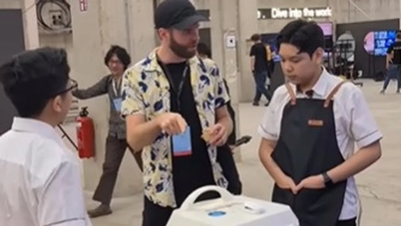 Mesin Pembuat Tempe Portable di  Pameran Ars Electronica Festival 2023  Austria