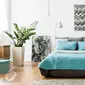 ilustrasi foto stylish bed room/ kamar tidur (iStockphoto)