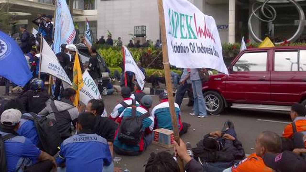 Unjuk rasa 3,5 jam karyawan SCTV tidak membuahkan hasil