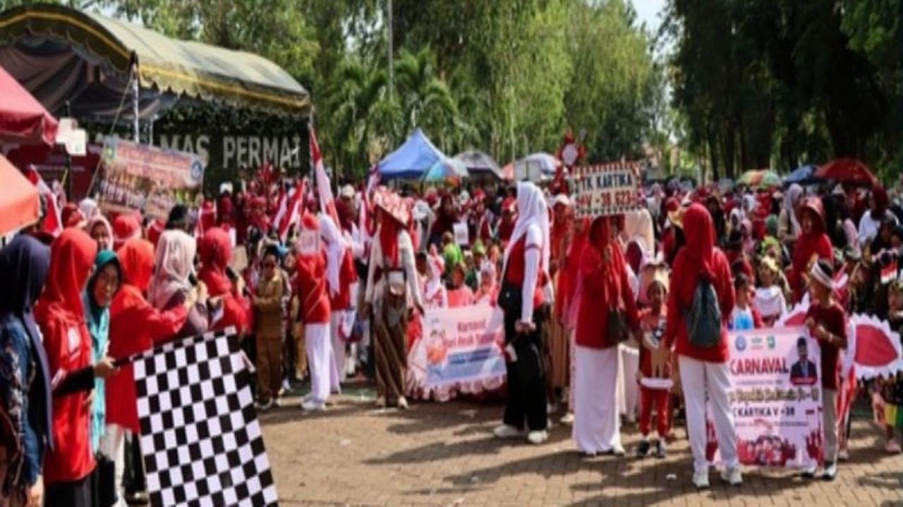 Tahukah Anda, 2045 adalah Tahun Seabad Kemerdekaan? Bunda PAUD Tanah Laut Siapkan Anak Menuju Generasi Emas 2045