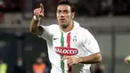 Kegembiraan strikerJuventus Fabio Quagliarella seusai menjebol gawang Catania dalam lanjutan Serie A di Angelo Massimino Stadium, 5 Desember 2010. Juve unggul 3-1. AFP PHOTO / MARCELLO PATERNOSTRO 