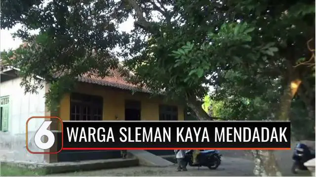 VIDEO: Wow, Ratusan Warga Sleman Kaya Mendadak Berkat Uang Ganti Rugi Proyek Tol Jogja-Bawen