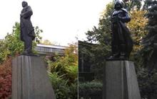 Patung Lenin di Ukraina berganti wajah jadi Darth Vader, ada apa?