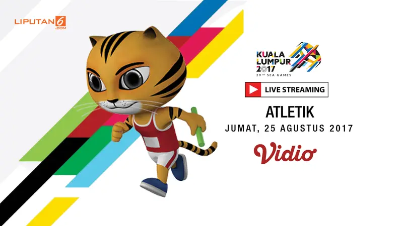 Banner Livestreaming Atletik sea games 2017