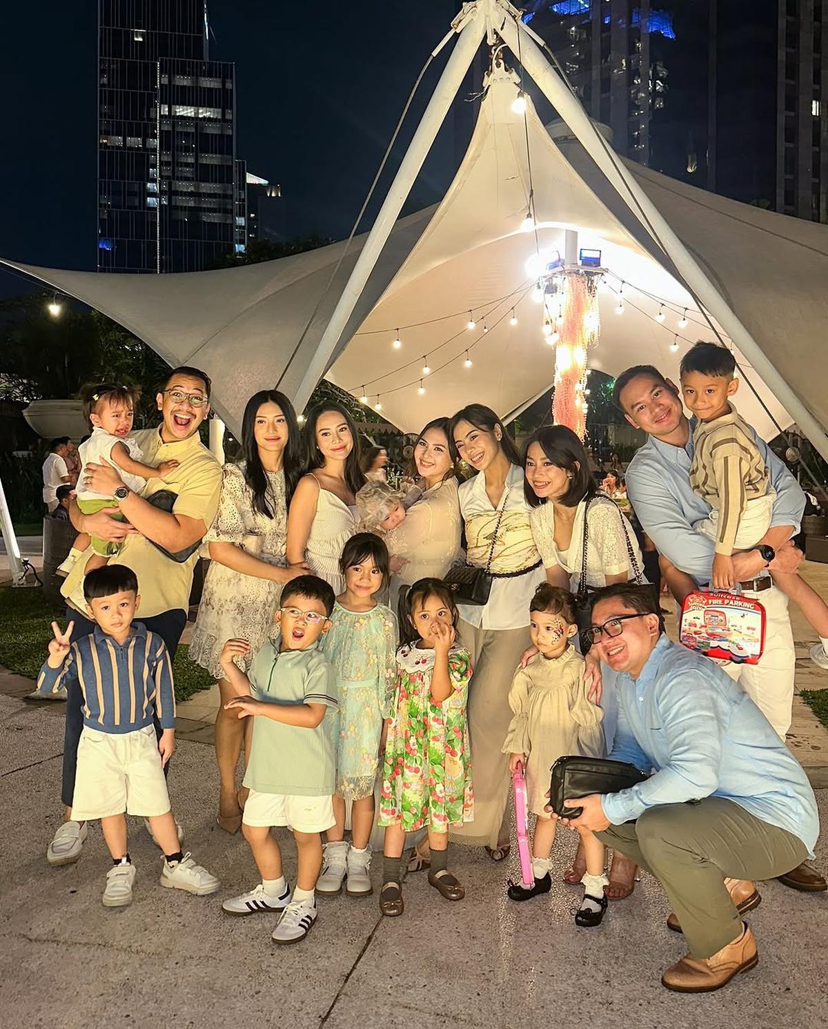 Sederet Seleb Hadir di Perayaan Ultah Pertama Anak Jessica Mila, Ada Gading dan Gisel Bersama Gempi