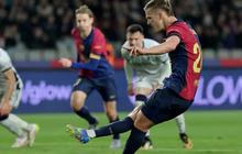 Duh! Dani Olmo Cedera usai Cetak Gol saat Lawan Osasuna, Bikin Barcelona Cemas