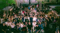 Federasi Serikat Musisi Indonesia (FESMI) saat menggelar rangkaian acara bertajuk "Asik, Hari Musik!" sebagai bagian dari perayaan Hari Musik Nasional 2025 pada 13 Maret 2025. (Dok. IST/FESMI)