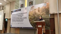 Kasubdit Fasilitasi Penataan Wilayah Desa Ayu Firman saat menggelar rapat konsolidasi pelaksanaan P3PD tingkat provinsi tahap 2 di Kota Denpasar, Provinsi Bali, Jumat (27/10/2023). (Ist)