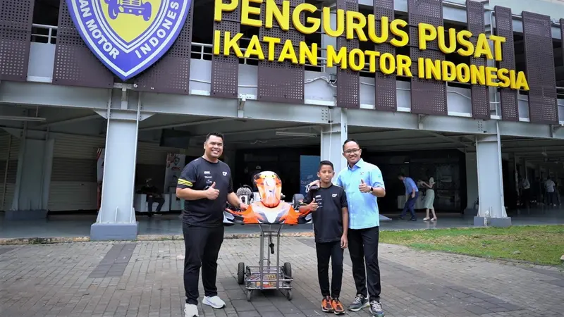 CRK Motorsport mendukung pembalap muda kebanggaan Indonesia Qarrar Firhand Ali.